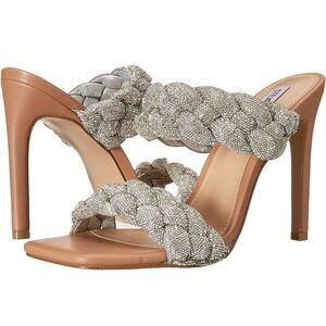 Steve Madden Kenley Rhinestone Braided Heels